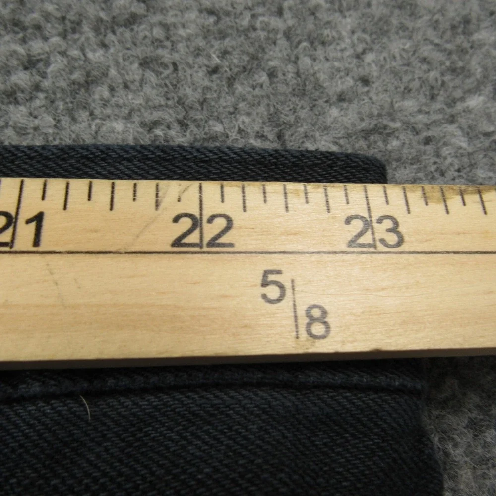 Polo Ralph Lauren Jeans Mens 46Bx30 Black Hampton‎ Straight Denim Classic Casual